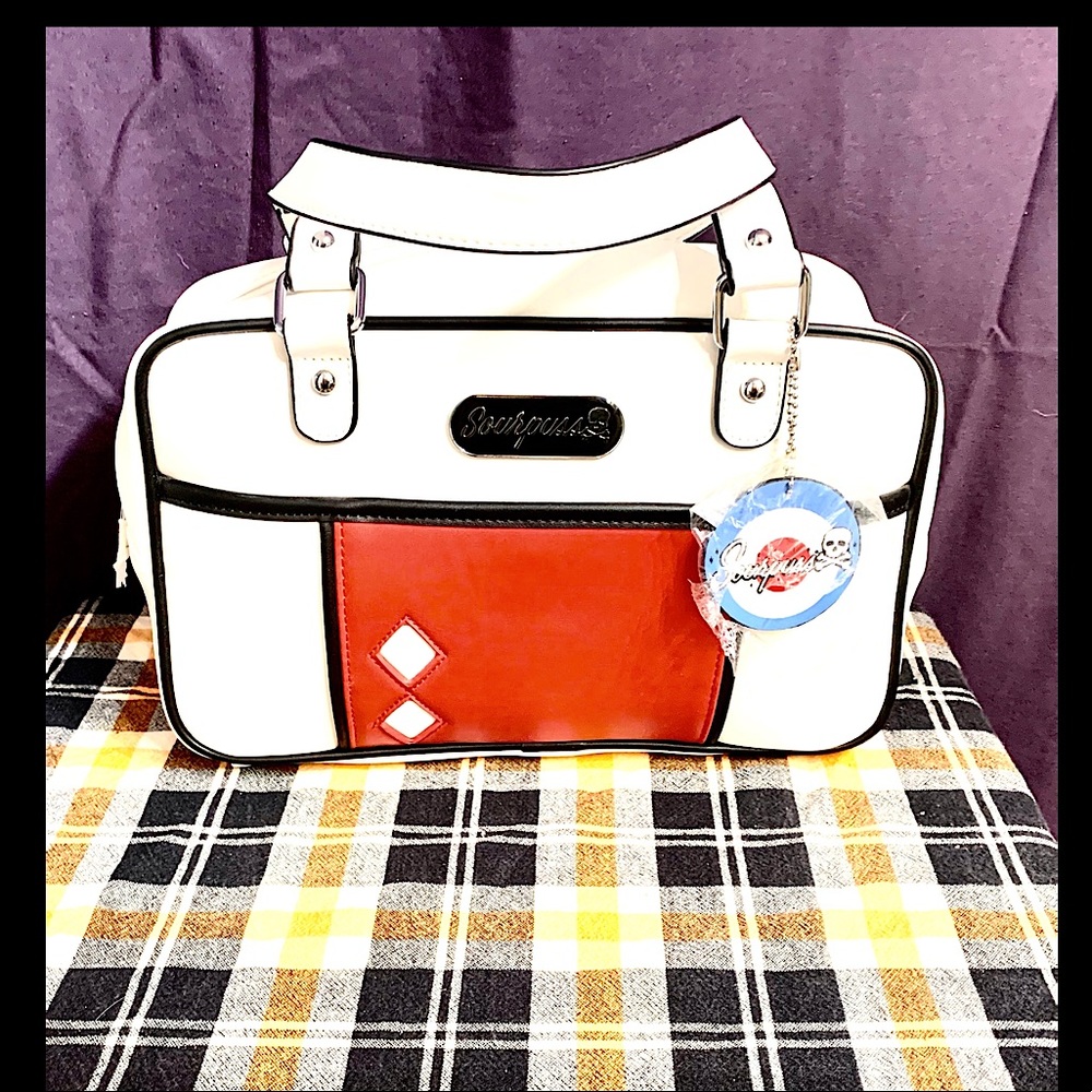 NWT- Rockabilly Sourpuss Mod Bowler Purse